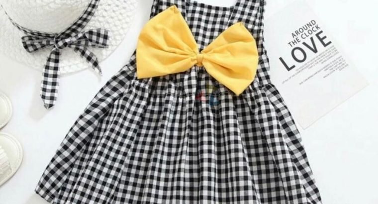 Toddler Girls Bow Dreas