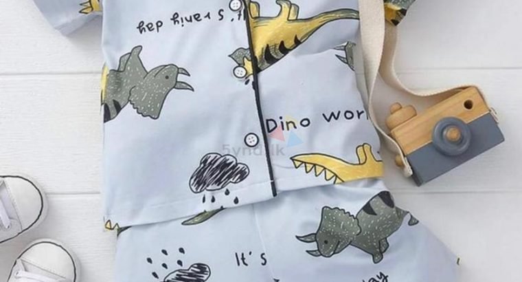 Dinosaur Printed Set