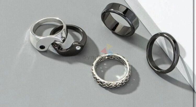 5pcs Ring Set