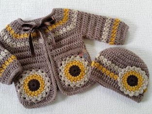 Crochet baby girl dresses