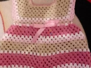 Crochet baby girl suits