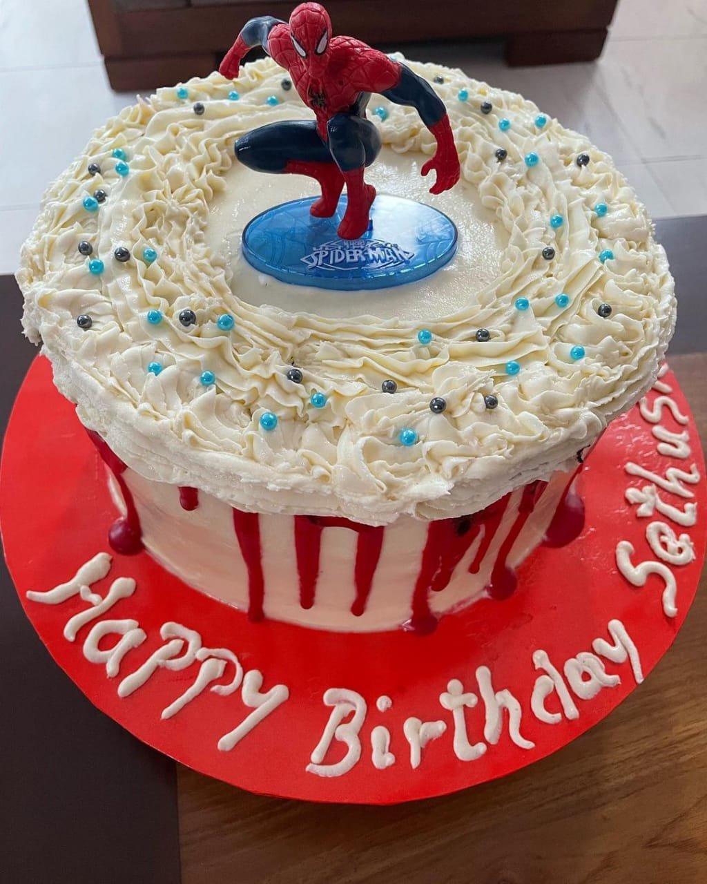 Custom Vanilla Cake