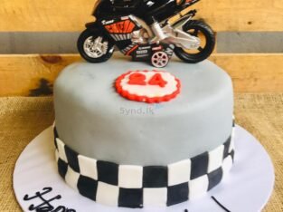 Bike themed cake