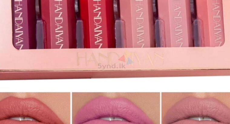 6Pcs Matte Lipstick Set