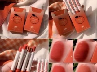 Peachy Matte Lipstick set