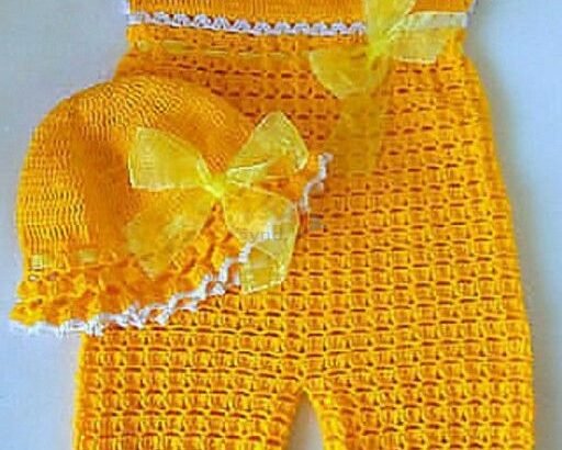 Crochet Baby Romber Suits