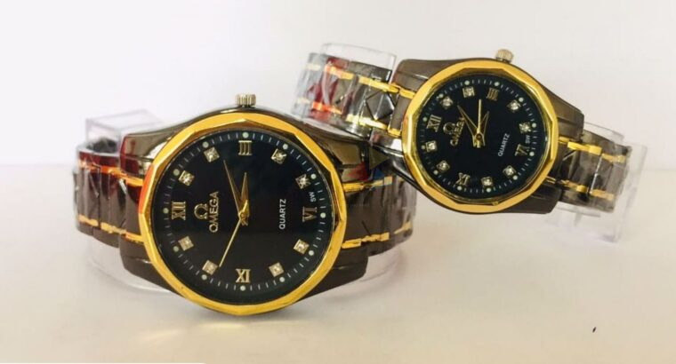 Two Tone Royal Couple Watches