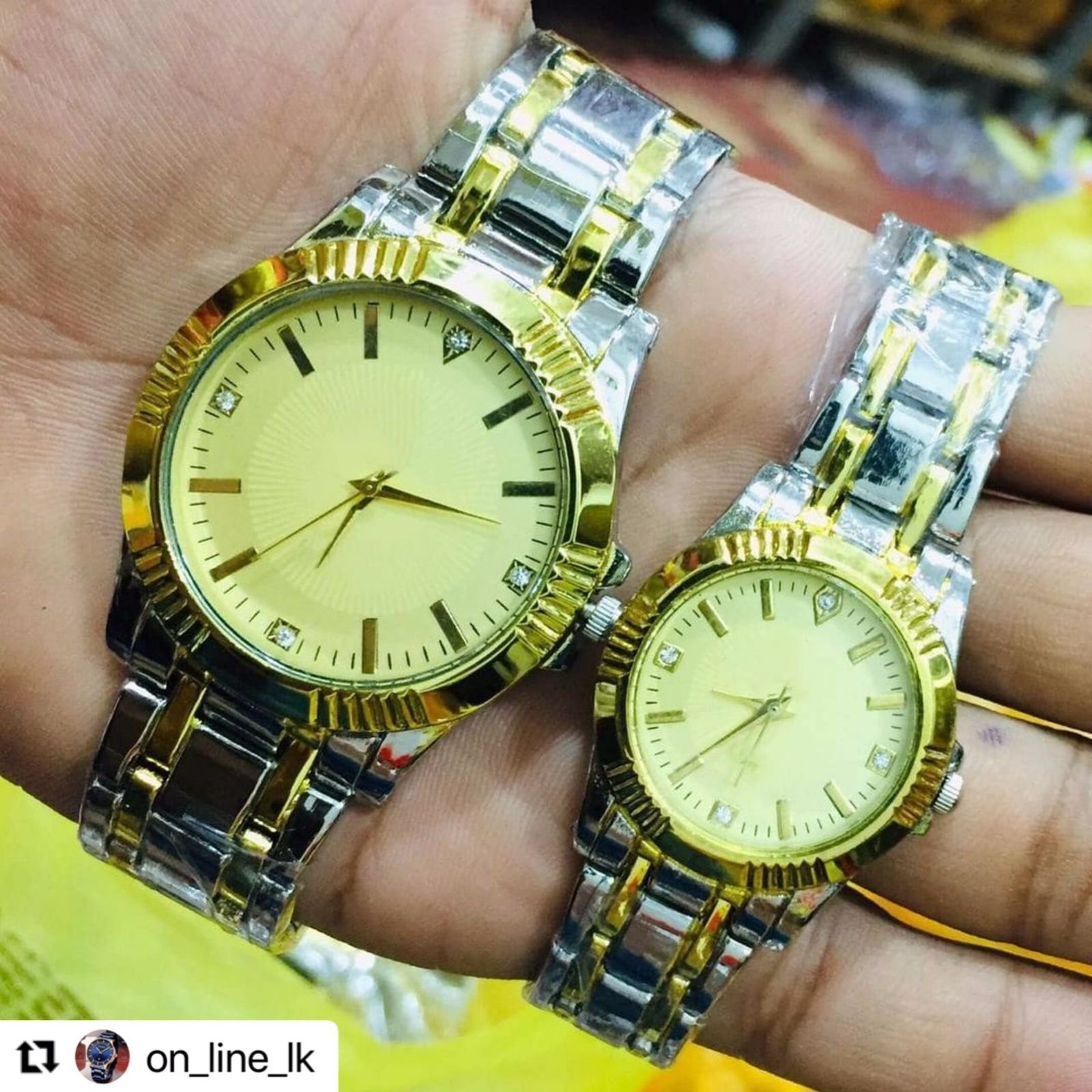 Gold Couples Watches