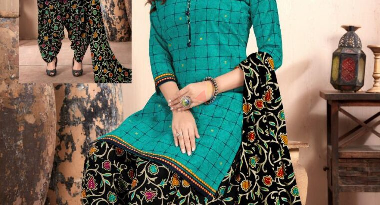 Palak Choice 100% Cotton Shalwar Material