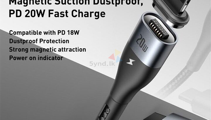 Baseus Zinc Magnetic Fast Charging Data Cable Type