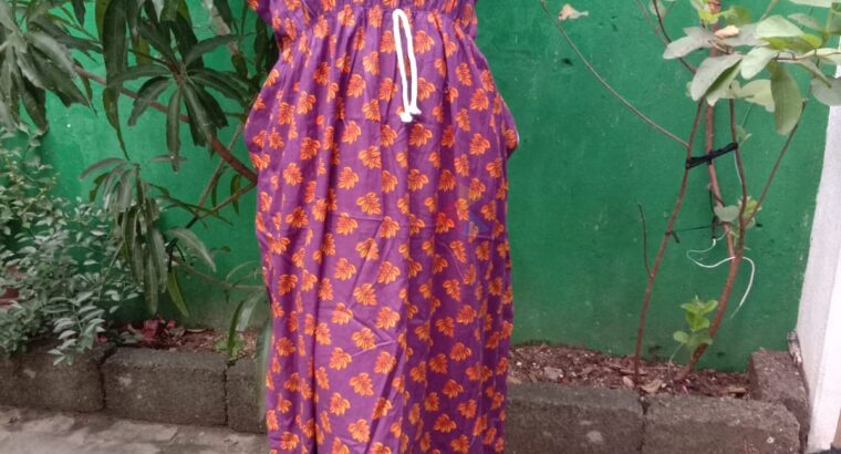 Cotton kaftan frocks