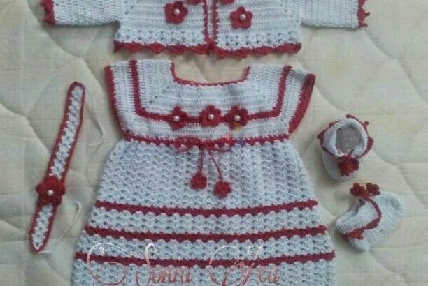 Crochet Baby Set