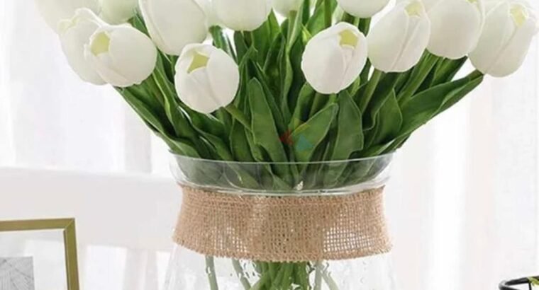 5 Branch Artificial Tulips