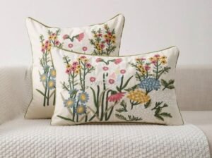 Embroidery Cushion Cover