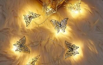 10pcs butterfly bulb string light