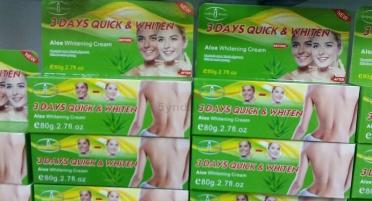 Aloe Whitening Cream