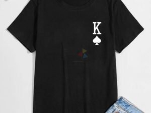 Mens Letter K plain Tees