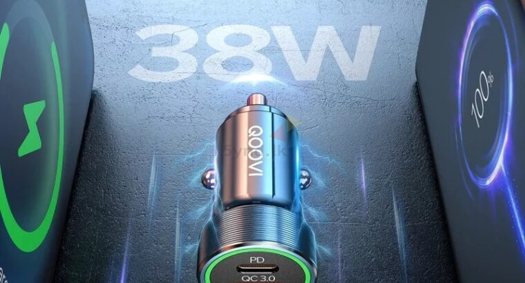 Qoovi 38W PD USB Car Charger