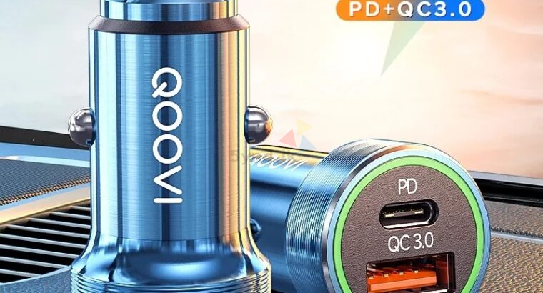 Qoovi 38W PD USB Car Charger