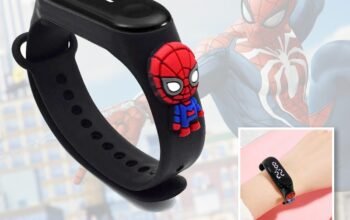 Marvel Kids Led Silicon Watch