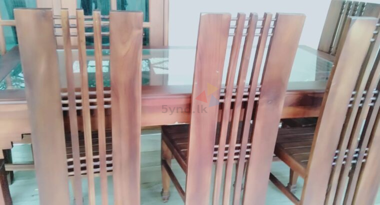 Dining Table With 6 Chairs
