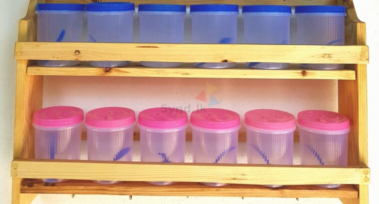 Wooden Kitchen Rack Large