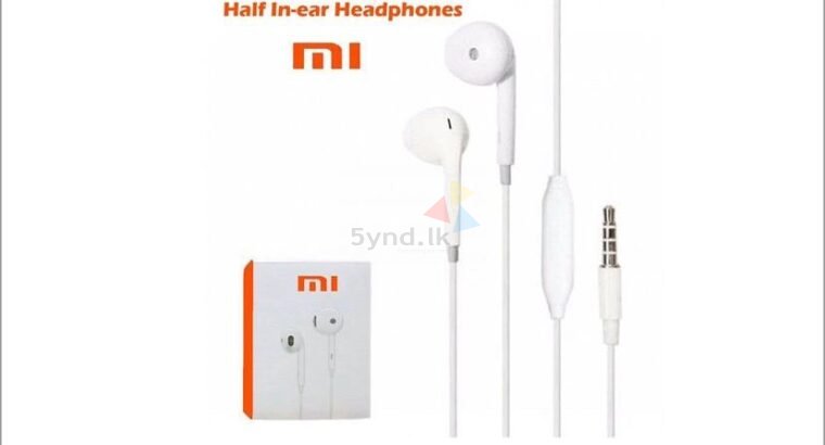 mi half in ear earphones