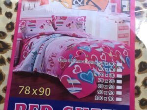 Bed Sheet 6×7.5 2 Pillow Case