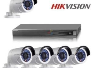 4 HIKVISION CCTV Cameras