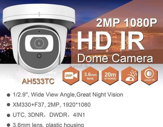 IR Dome Camera 2MP 1080P