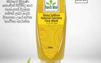 Gluta Saffron Natural Fairness Face Wash