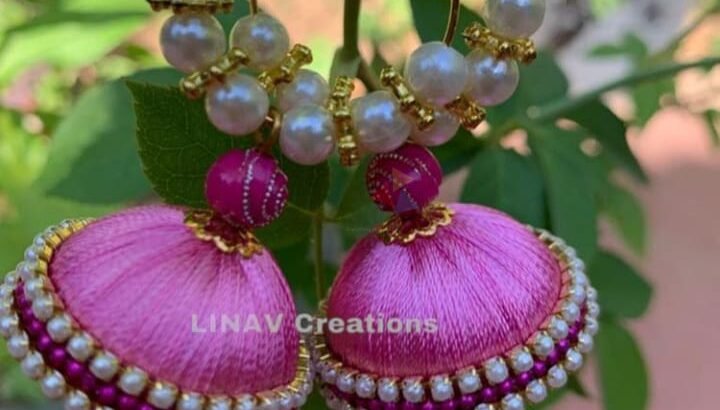 Silk Thread Earrings