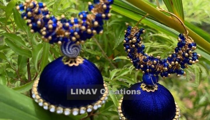 Silk Thread Earrings