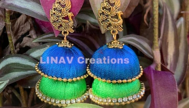 Silk Thread Earrings