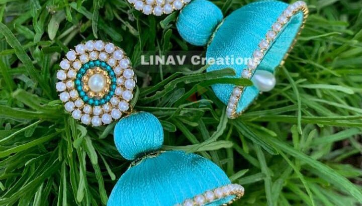 Silk Thread Earrings