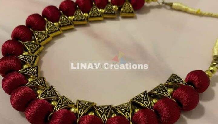 Silk Thread Necklace