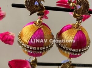 Silk Thread Earrings