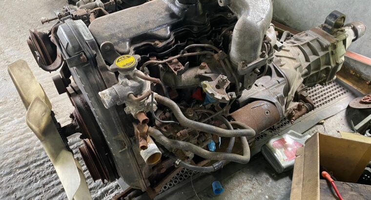3L Engine with Gear Box