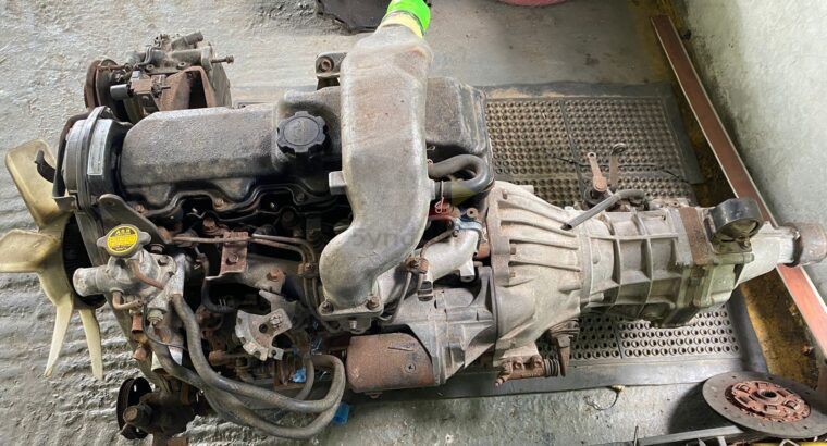 3L Engine with Gear Box