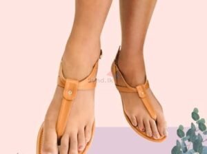 T-Strap Low Anckle Wrap sandal