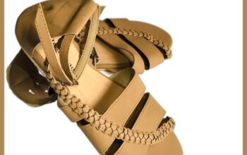 Open Toe Woven Strap Sandal