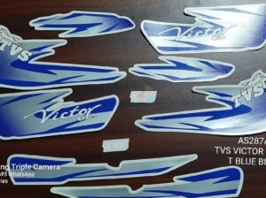 TVS Victor Sticker – Blue