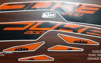 KTM Duke 200 Sticker – Orange