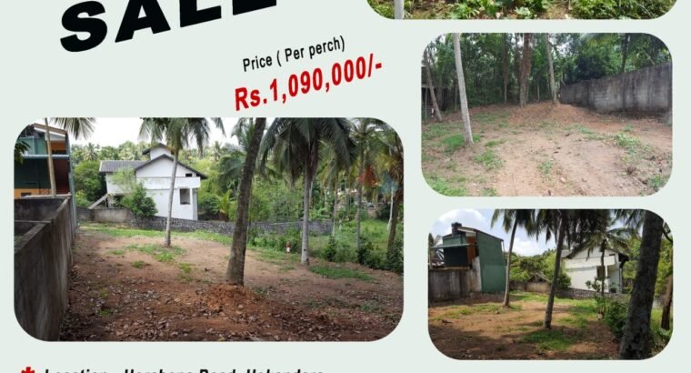 Land For Sale In Hokandara