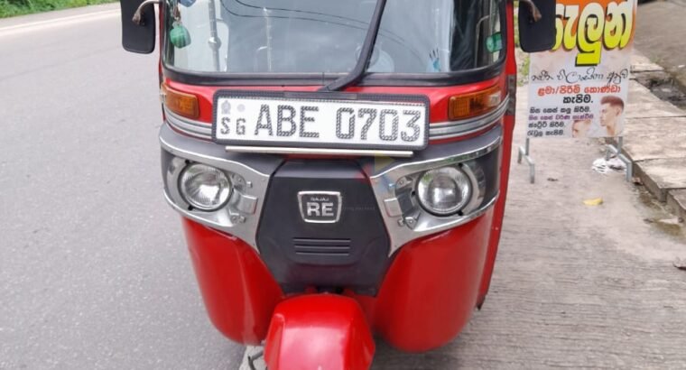 Bajaj RE Three Wheeler 2015